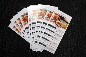 Flyer Pizzamesser Uebersicht